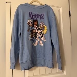 Bratz Graphic Sweatshirt in Light Blue
